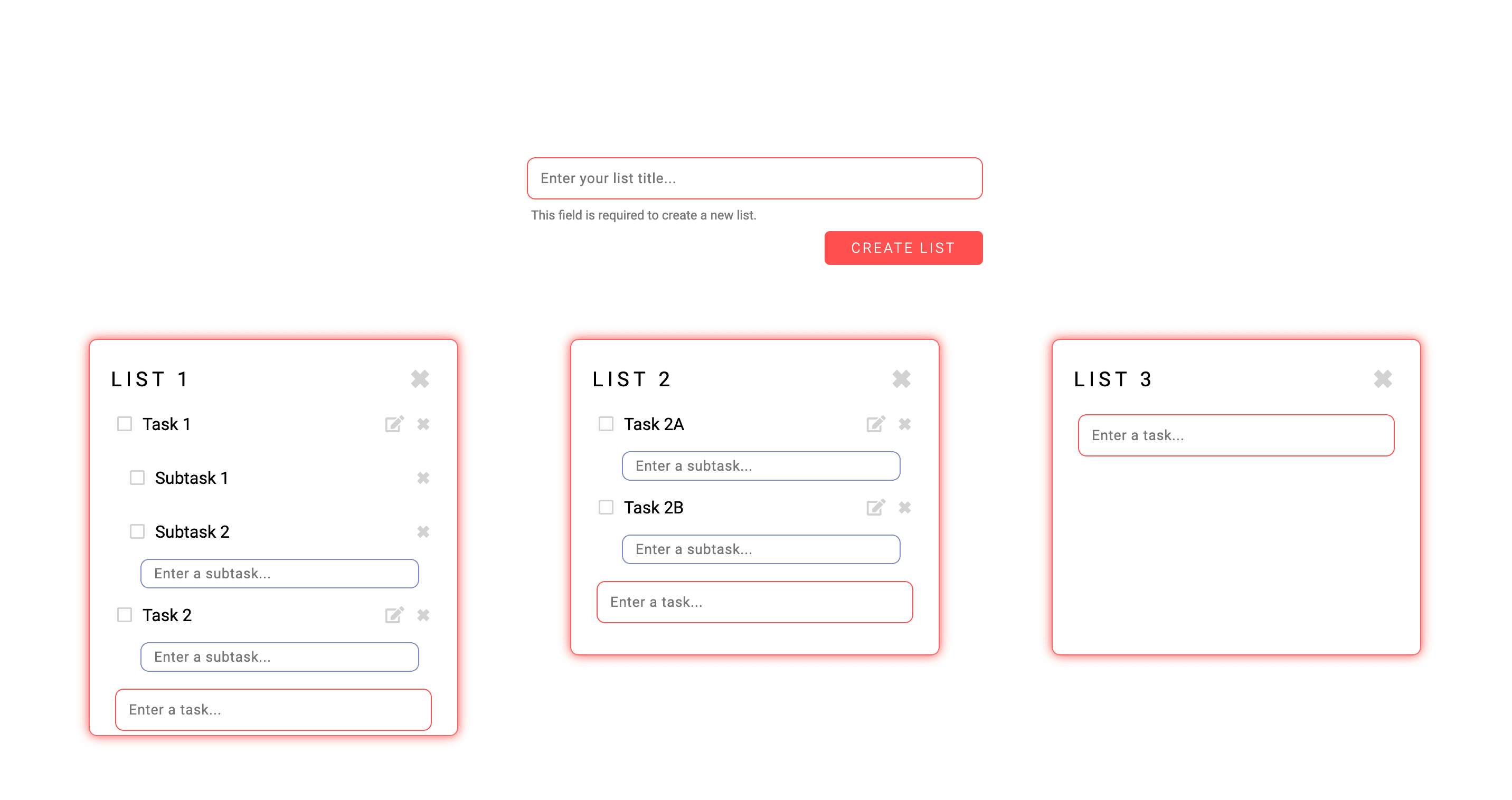 Image of the complex to do list project